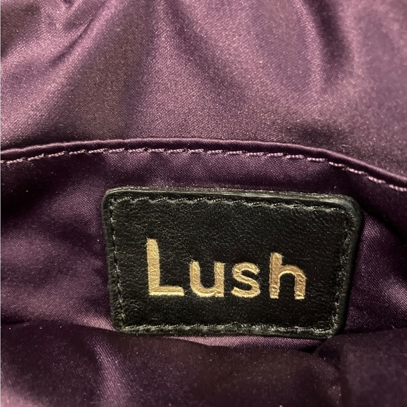 Lush Multicolor Faux Leather Oversized Clutch Bag NWT - Picture 3 of 7